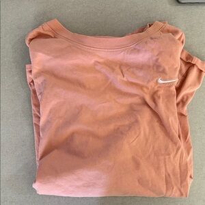 Nike Coral Tee with Logo